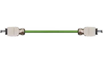 readycable® cable de bus compatible con AIDA Profinet RJ-45, cable alargador para el 7º eje, macho/macho
