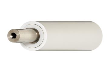 xiros® conveyor roller, aluminium tube with shaft