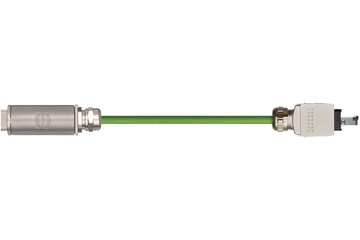 readycable® cable de bus compatible con AIDA Profinet RJ-45, cable alargador para el 7º eje, hembra/macho