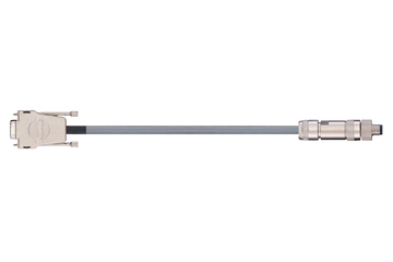 readycable® cable de codificador similar a Festo KDI-MC-M8-SUB-9xxx, cable base PVC 10 x d
