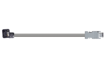 readycable® cable de codificador similar a Mitsubishi Electric MR-J3ENCBL-xxx-A2-H, cable base PUR 7,5 x d