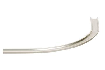 Raíl doble drylin® W WSB, perfil cuadrado, un cuarto de círculo