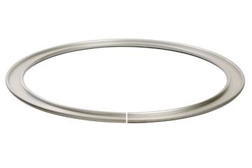 Raíl doble drylin® W WSB, perfil redondo, círculo completo