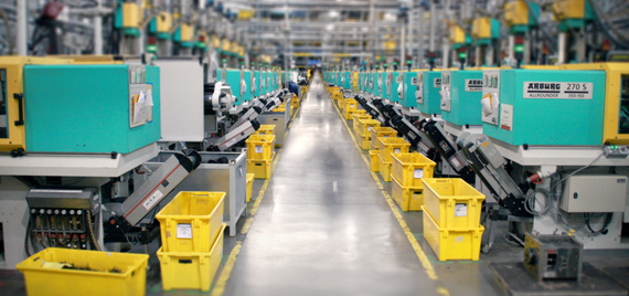 Máquinas de inyección de la fábrica de igus®