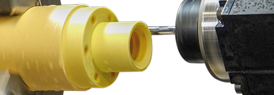 Torneado de un componente hecho de plásticos técnicos iglidur®