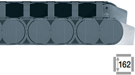 Cadena Portacable con travesaños en cada eslabón