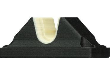 Bloque de soporte para husillos impreso en 3D