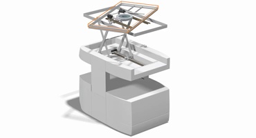 Platos giratorios iglidur® PRT en una unidad rotatoria