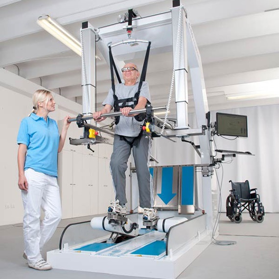Volver a caminar rápido - robot terapéutico