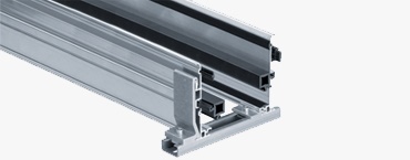 Carril de guiado para cadenas portacables y cables