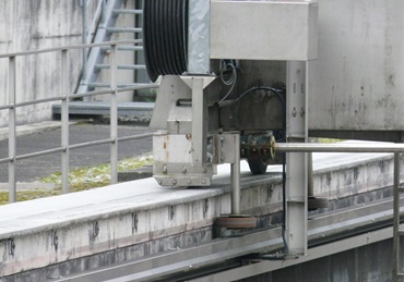 Panel de control i.Cee en la planta de tratamiento de aguas residuales