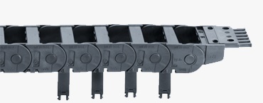 Cadena portacables serie 2600 para puentes grúa