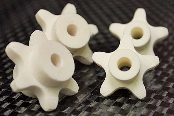Impresos en 3D: Piñones de plástico hechos a medida con material iglidur® resistente al desgaste