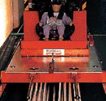 High acceleration cable carrier