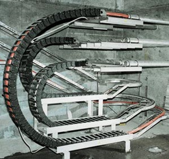 cable carrier bending radii 