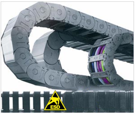 ESD cable carrier