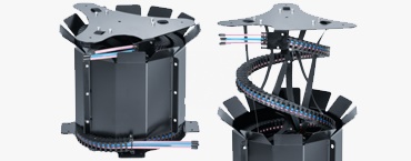 Liftband para el guiado de cables en vertical