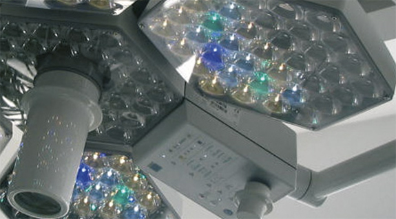 Luces para salas de operación