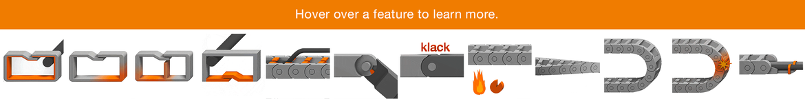 E-Z chain features